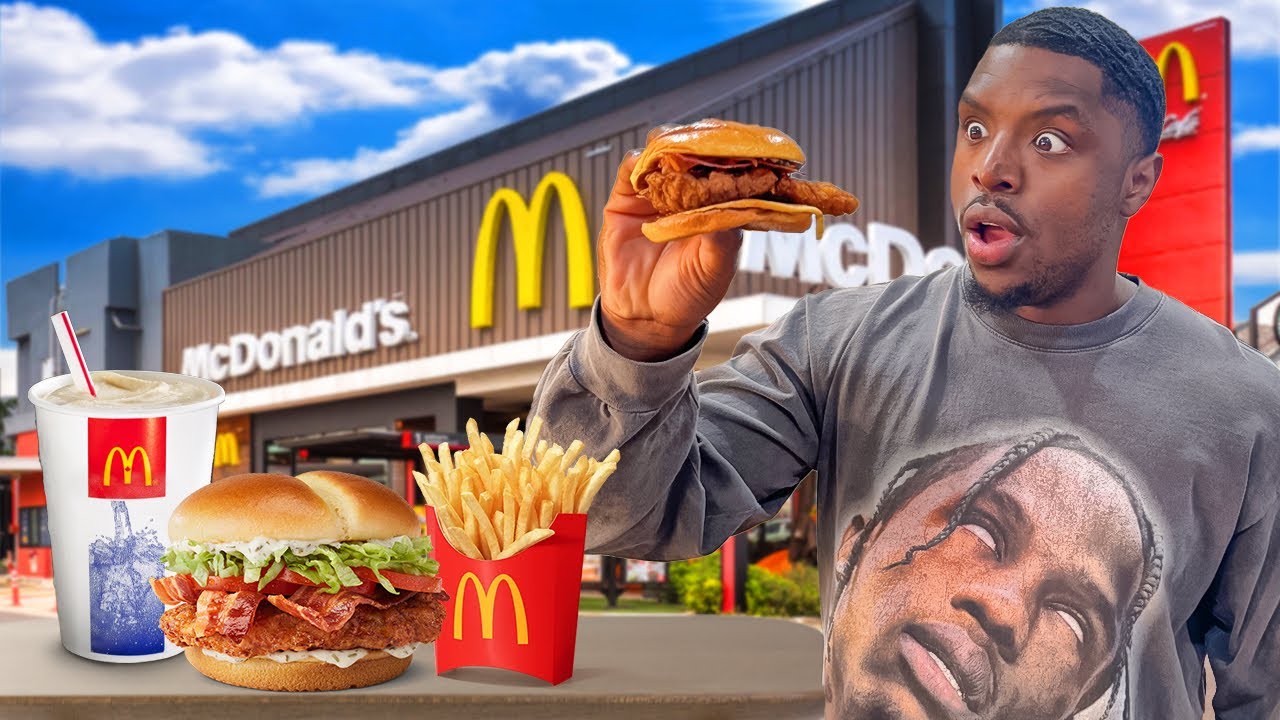 McDonalds Surprised Me! Chicken Bacon Ranch McCrispy