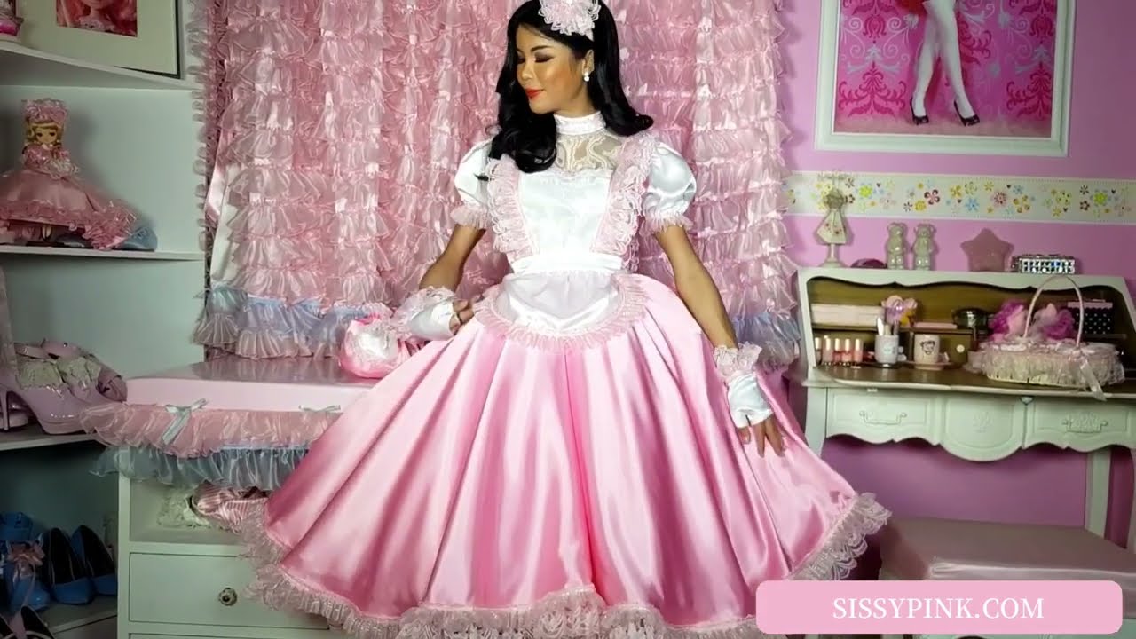 Long Version Of Our  Pretty Satin Isabella Dress  💖💖😘😘