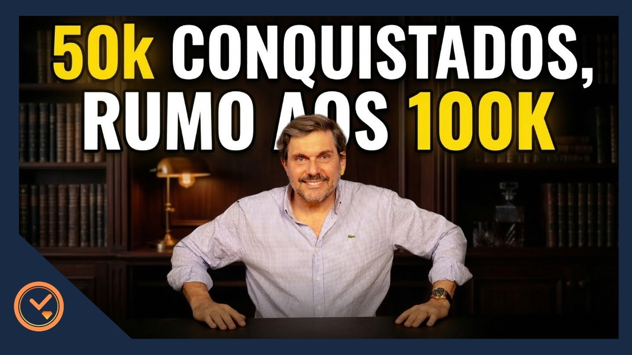 CHEGAMOS AOS 50K EM INVESTIMENTOS (Entenda como fazer uma divisão estratégica com ETFs)