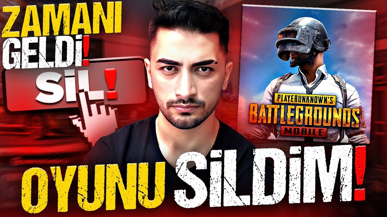 ZAMANI GELDİ #4 (AMA OYUNU SİLİYORUM...) | PUBG Mobile