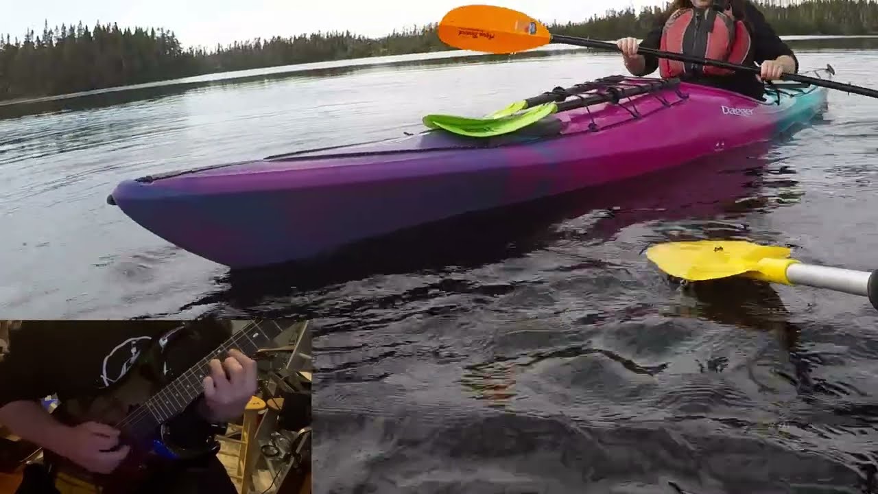 Kayaking at the aerodrome