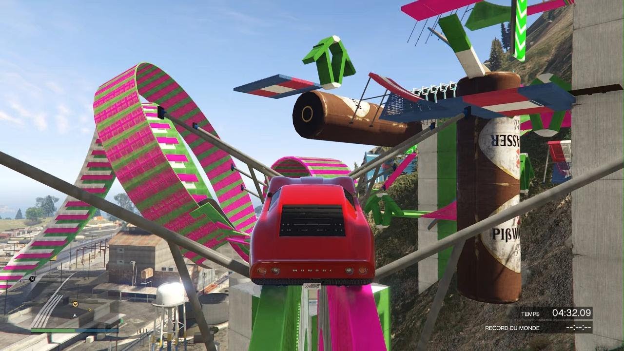 Grand Theft Auto V -B69- LGTA PARKOUR MONROE 😉