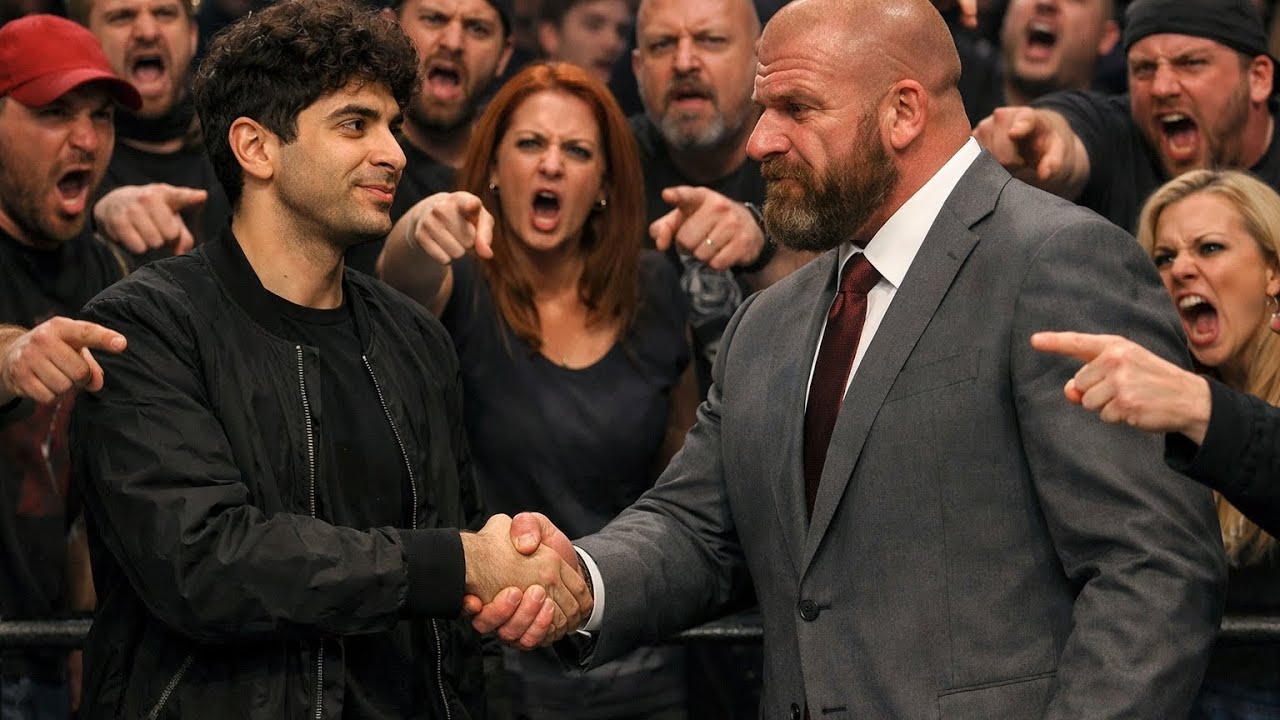 “If Tony Khan & Triple H Actually Met Face to Face… (How It Would REALLY Go 😂)”