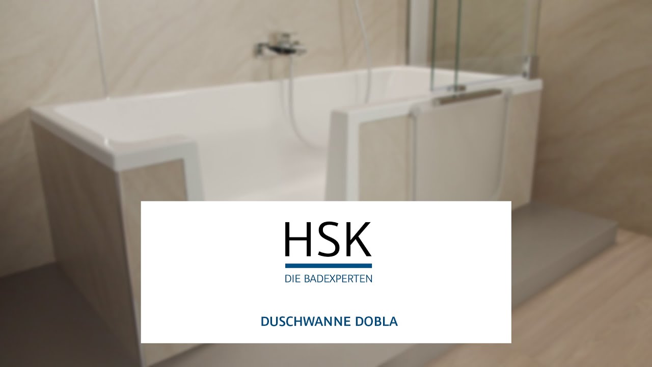 DuschWanne Dobla von HSK | Duschen oder baden