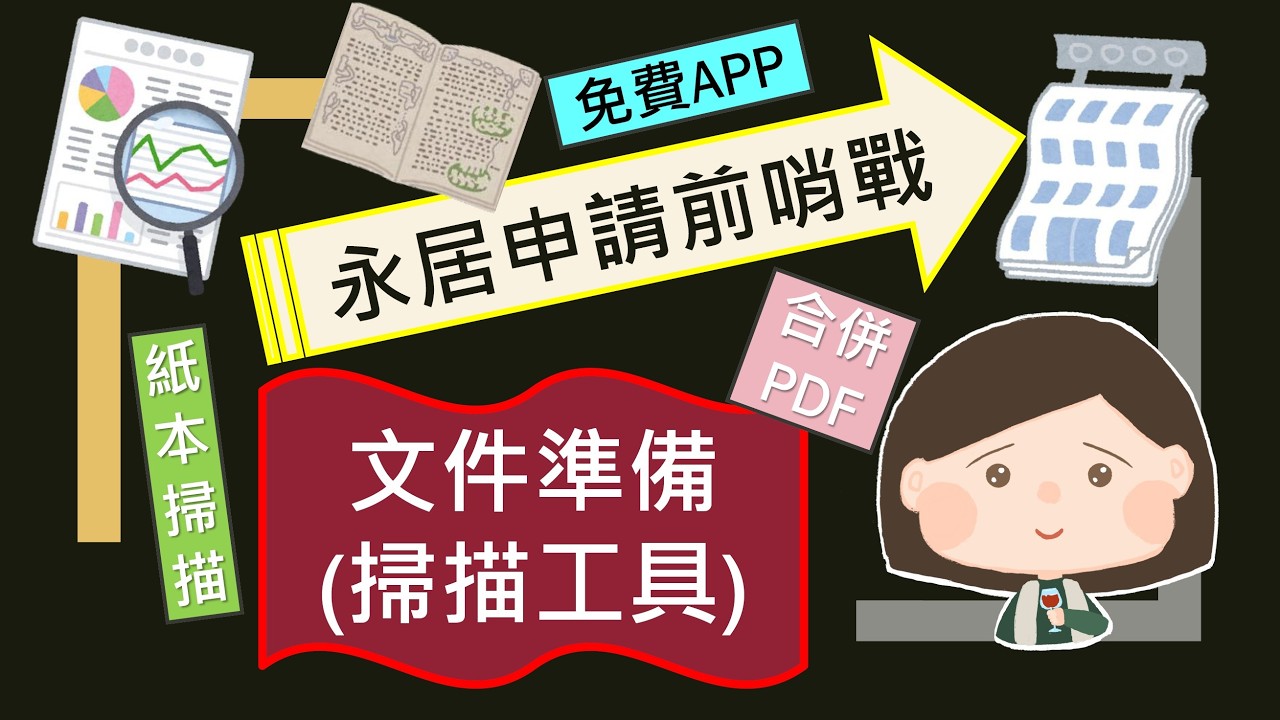 【BNO ILR】永居ILR申請文件準備？用咩APP做掃描？紙本文件同掃描護照有咩唔同？