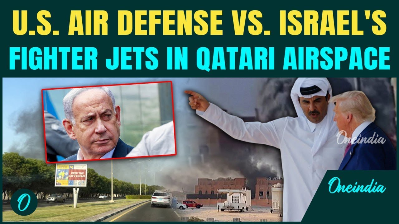 Qatar&rsquo;s Air Defense Shockingly Fails on Camera! Israel Fights U.S. Patriot & Thaad Missiles in Doha