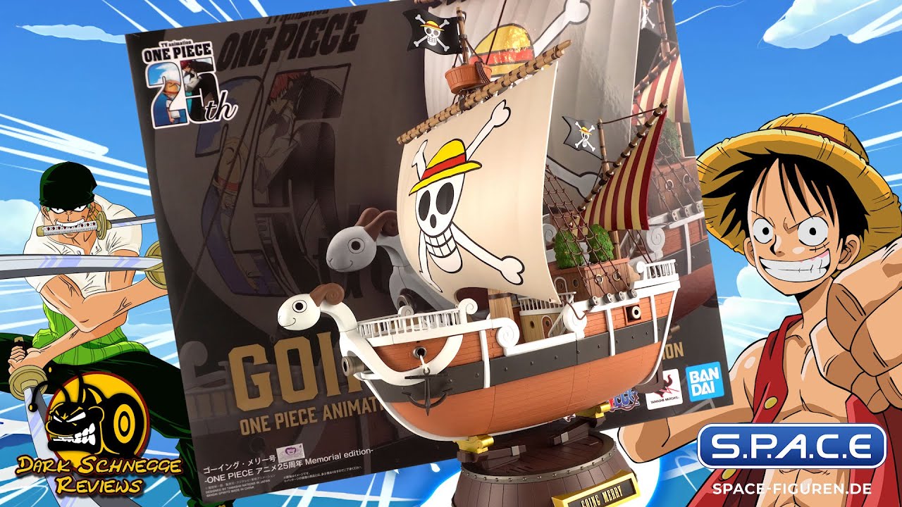 Bandai Tamashii Nations | One Piece GOING MERRY 25th Anniversary Memorial Edition Review