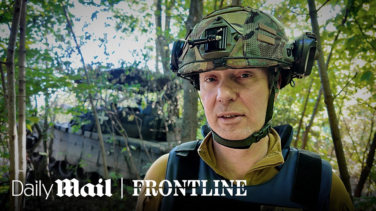 Lethal Forest Hide and Seek: Ukrainian tanks stop the Russian advance | Frontline | Daily Mail