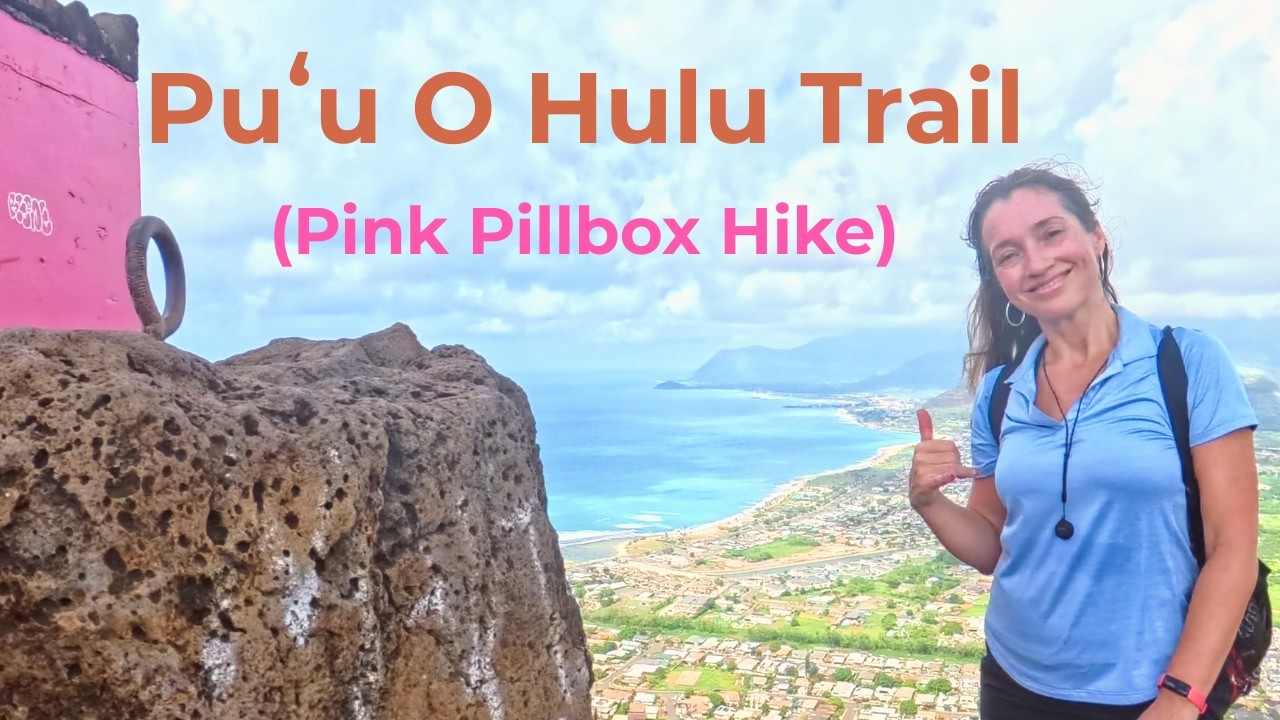 Hiking in Hawaii: Pu'u O Hulu Trail (pink pillbox hike)