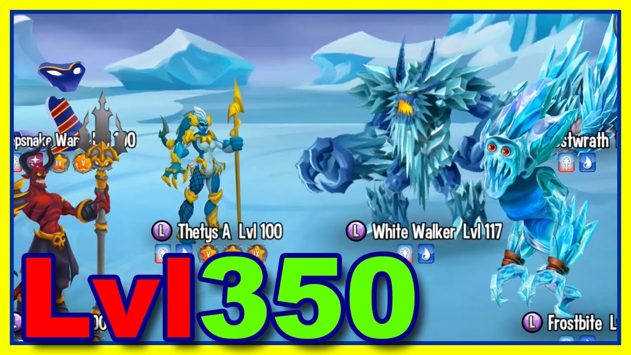 Monster Legends : Adventure Map Level 350 *FROSTWRATH* Battle