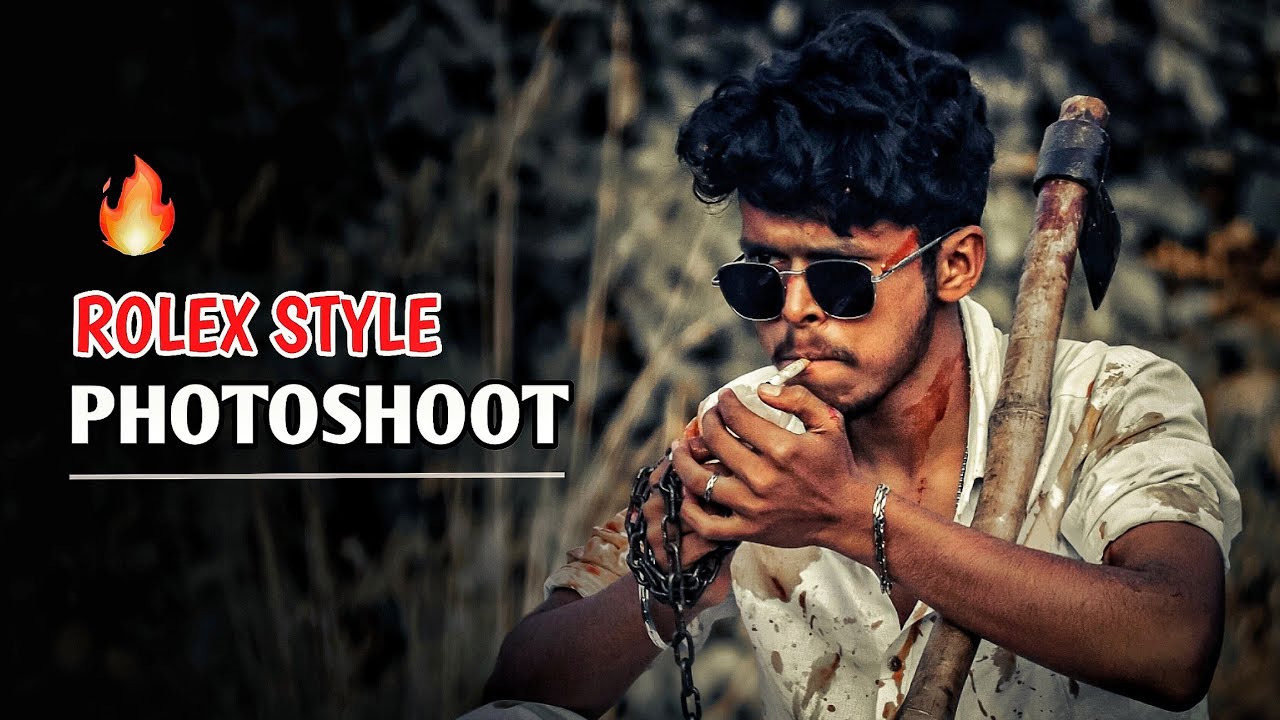 Rolex Action Cinematic Video Shoot 🔥 || Villain Role Photoshoot Ideas - Ghaus Editz
