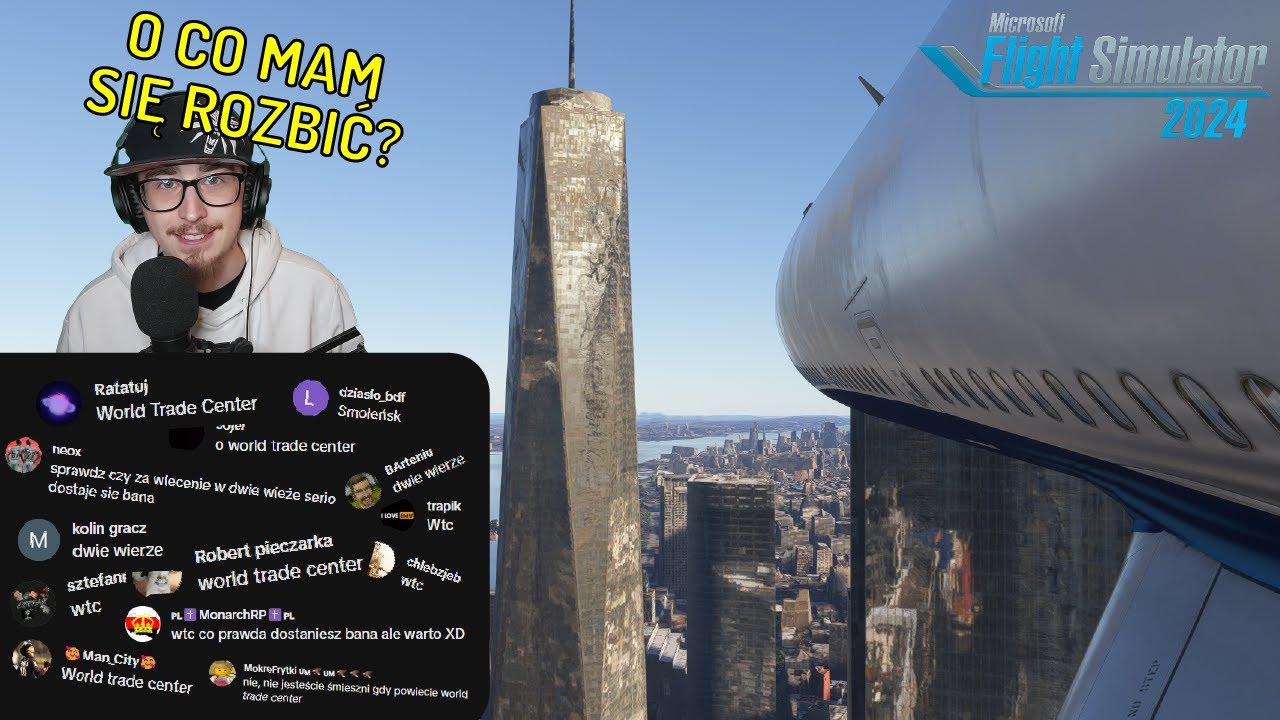 ROZBIJAM SIĘ O ZNANE BUDYNKI W MICROSOFT FLIGHT SIMULATOR 2024