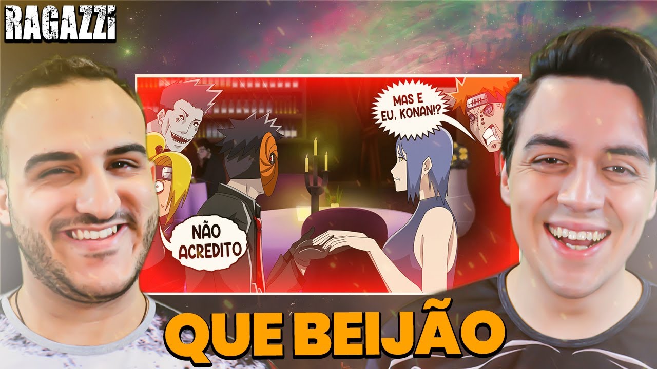 REAGINDO ao ENCONTRO DO TOBI E KONAN (ANIMAÇÃO/PARÓDIA) •COMIC•