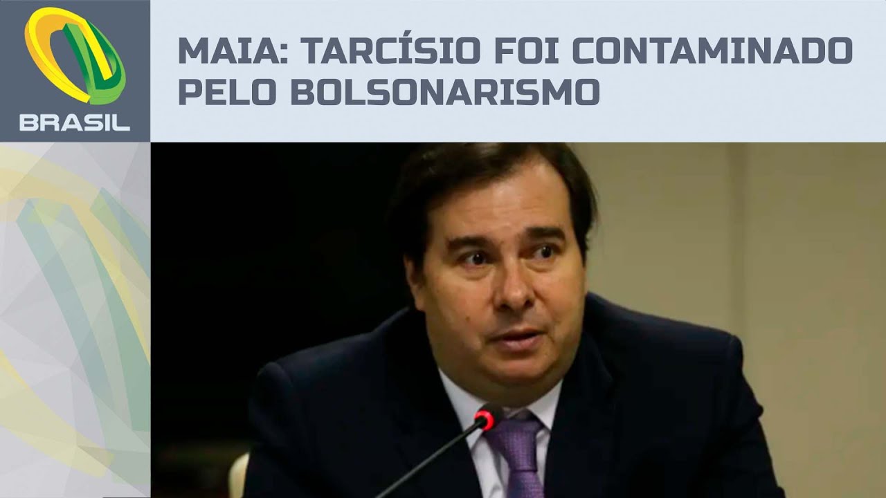 Rodrigo Maia diz que Tarcísio foi “contaminado” pelo bolsonarismo