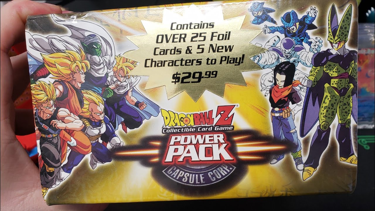 DBZ Dragonball Z Power Pack Capsule Corp. Box Break!