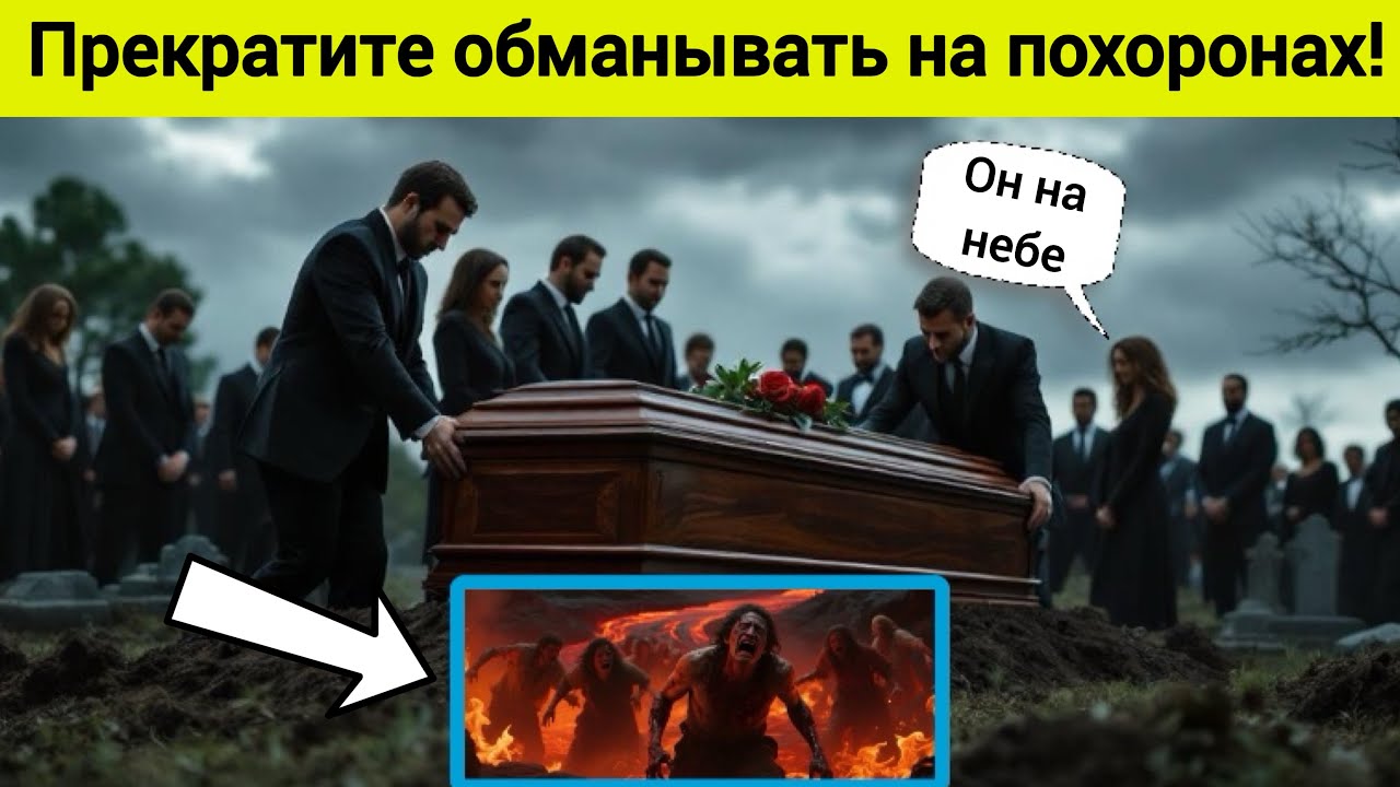 Не все христиане пойдут на небеса…. Прекратите обманывать на похоронах