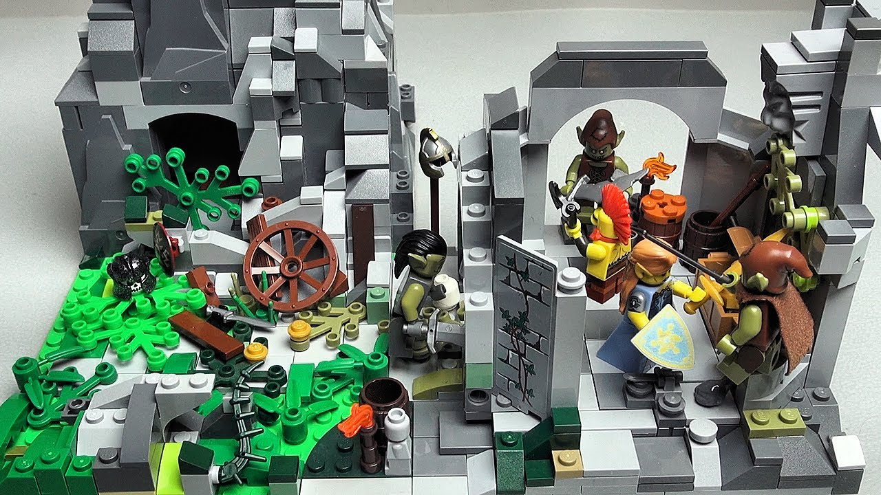 Как построить LEGO КОРОЛЕВСТВО 1 Аванпост Рыцари самоделка