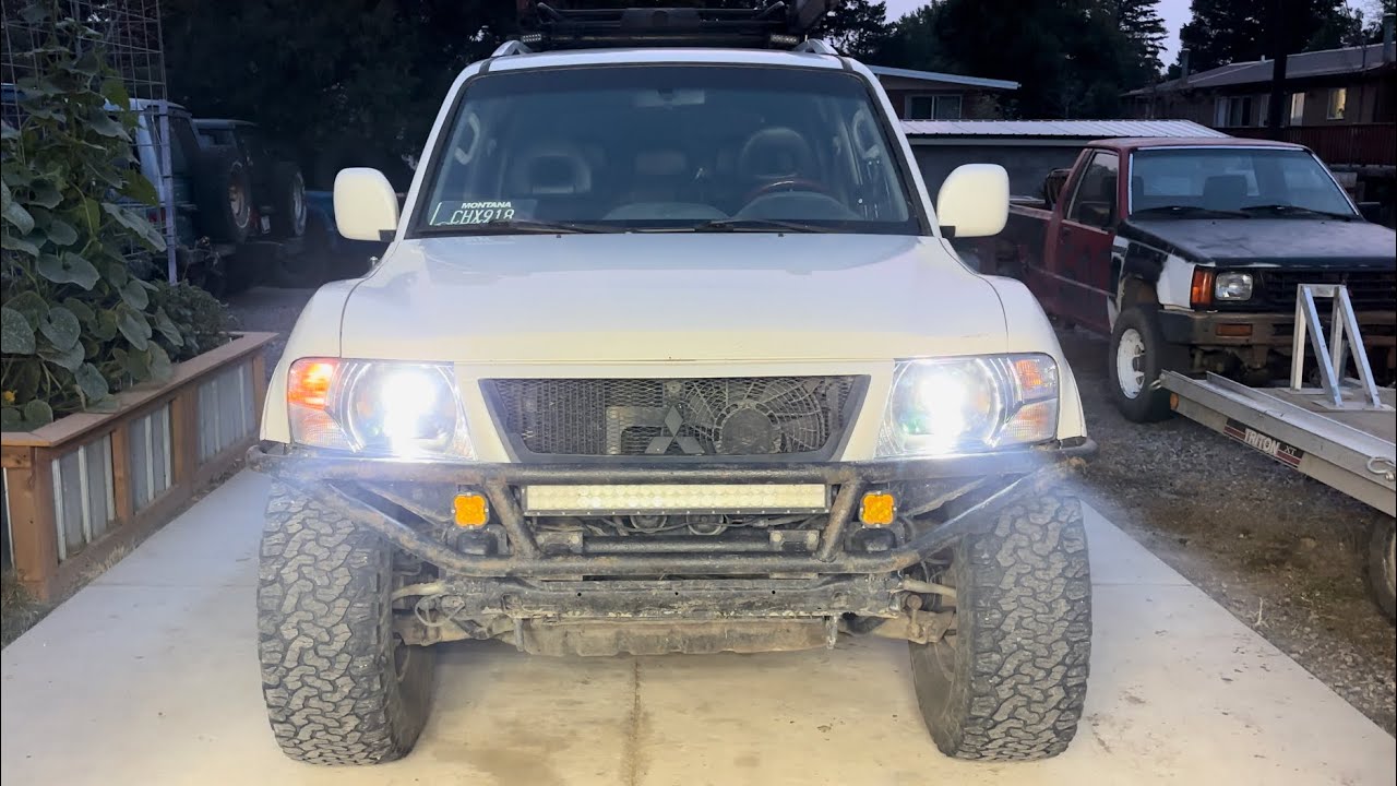 Building LED projector Headlights