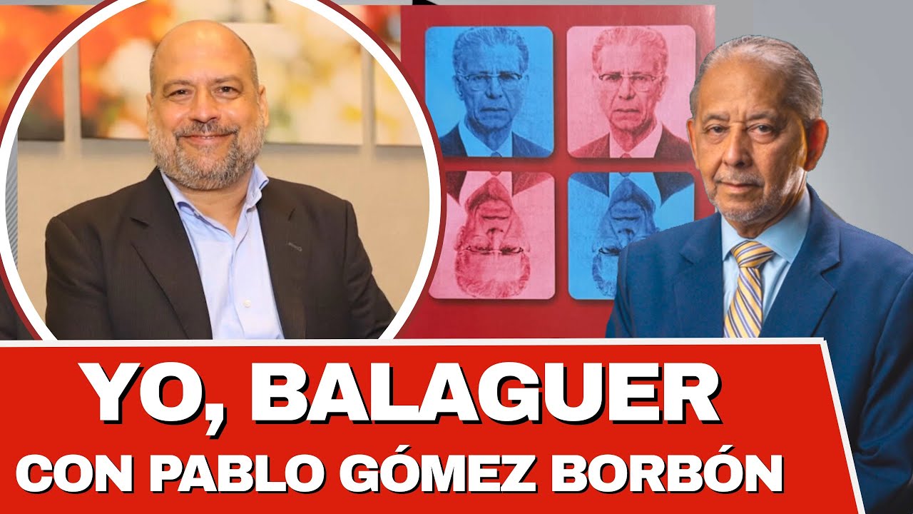 Entrevista especial con el autor de “Yo, Balaguer” Pablo Gómez Borbón escritor dominicano