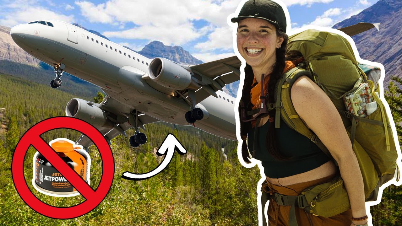 How to Take BACKPACKING GEAR on a PLANE!