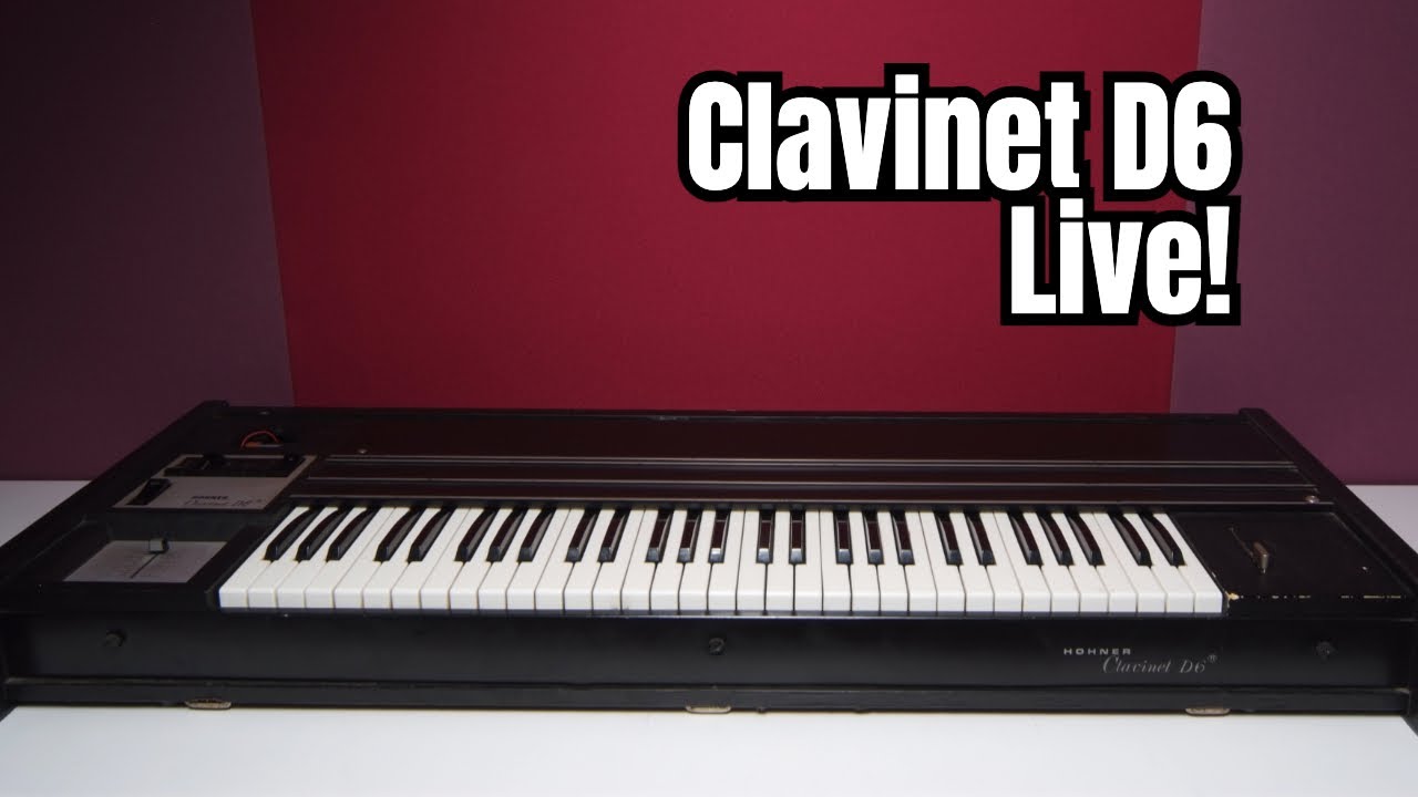 Don't Miss the Incredible Live Performance of Hohner Clavinet D6!