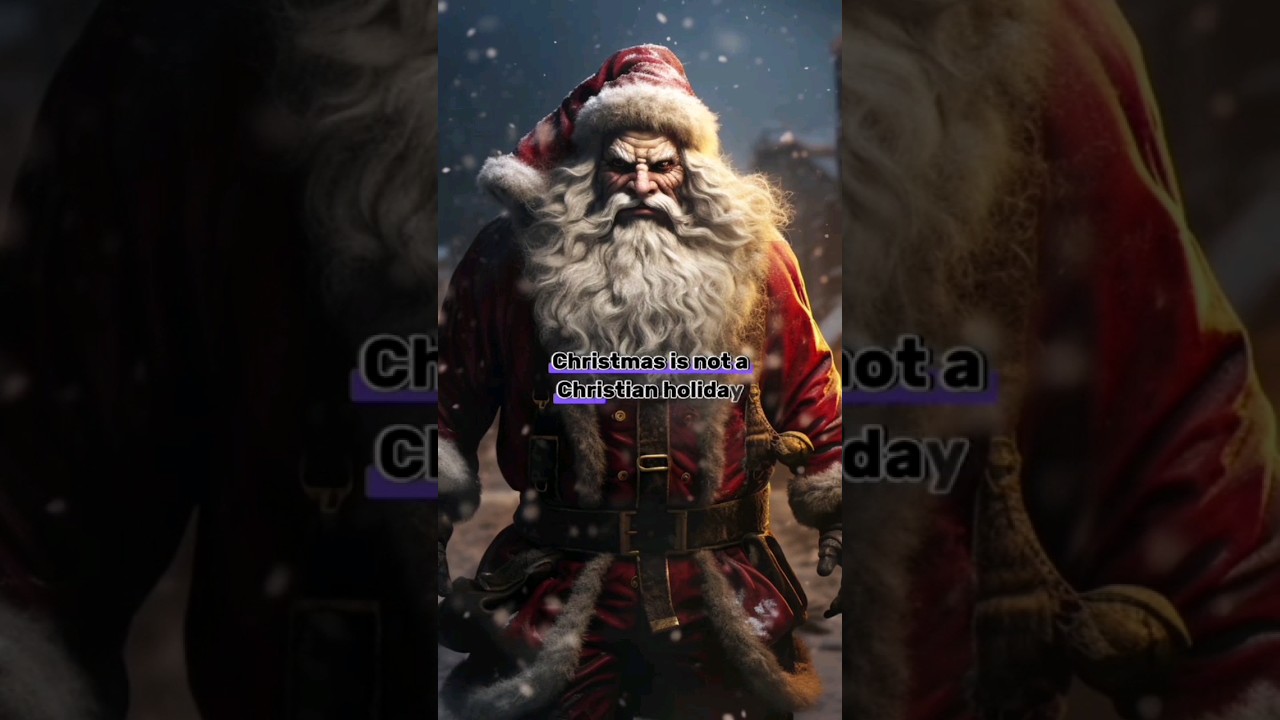 Did you know ? Christmas 🤶 is not a Christian holiday 