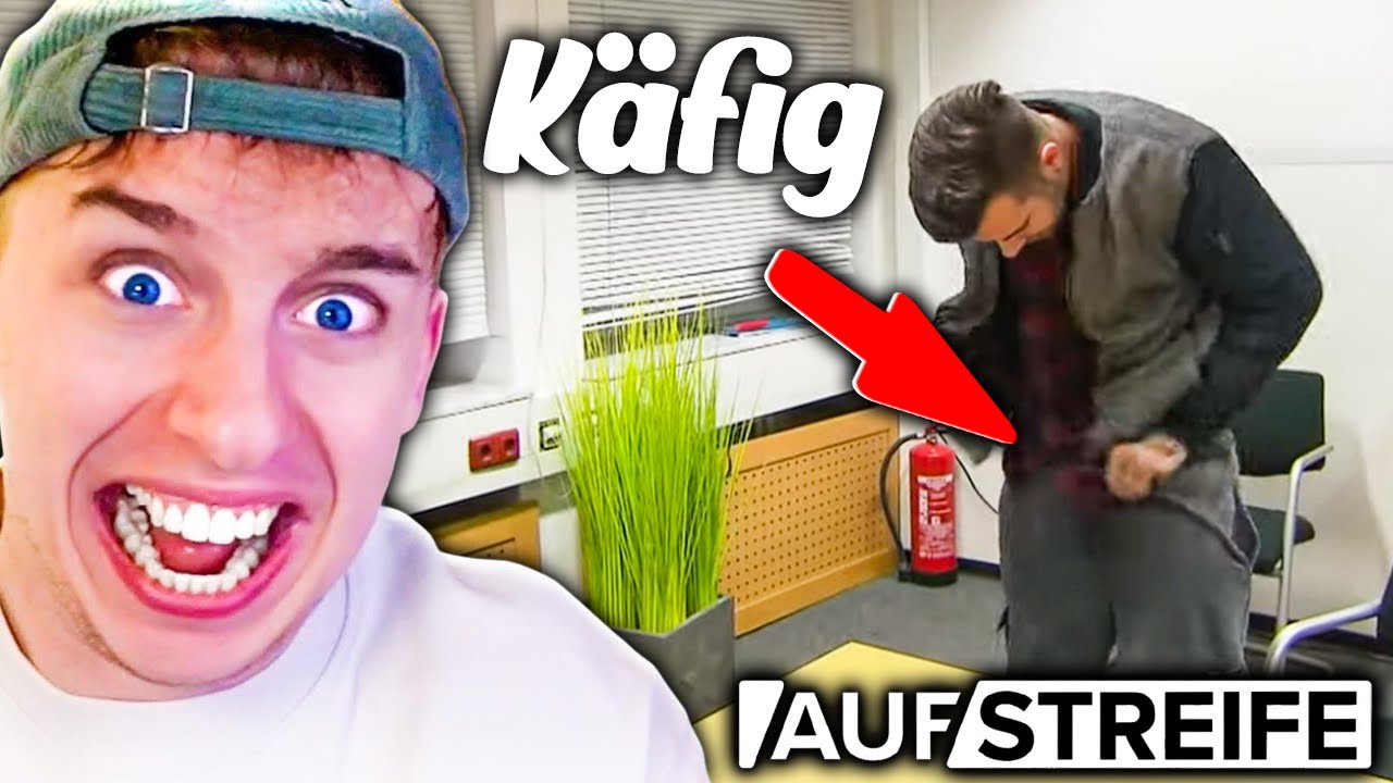 Er hat einen K&Auml;FIG um sein BESTES ST&Uuml;CK! (Auf Streife) | LetsHugo Reaction