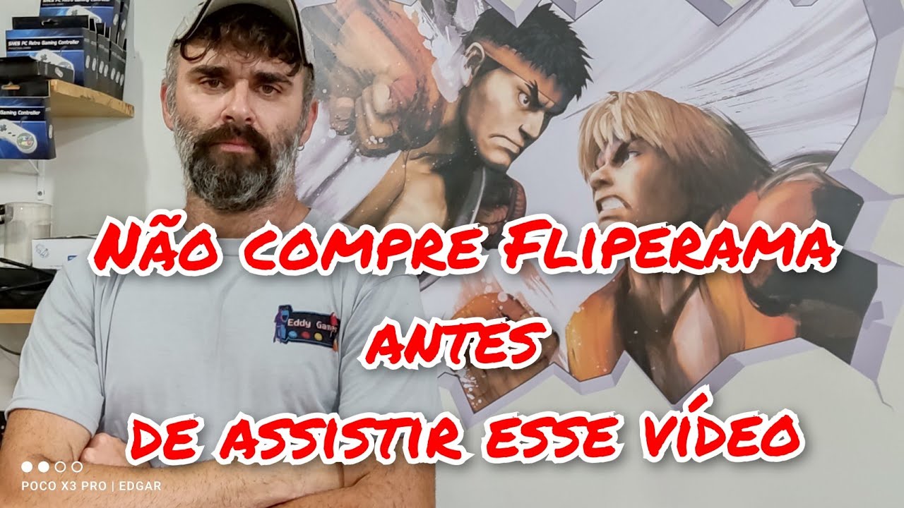 NÃO COMPREM FLIPERAMA PORTATIL ANTES DE ASSISTIR ESSE VÍDEO