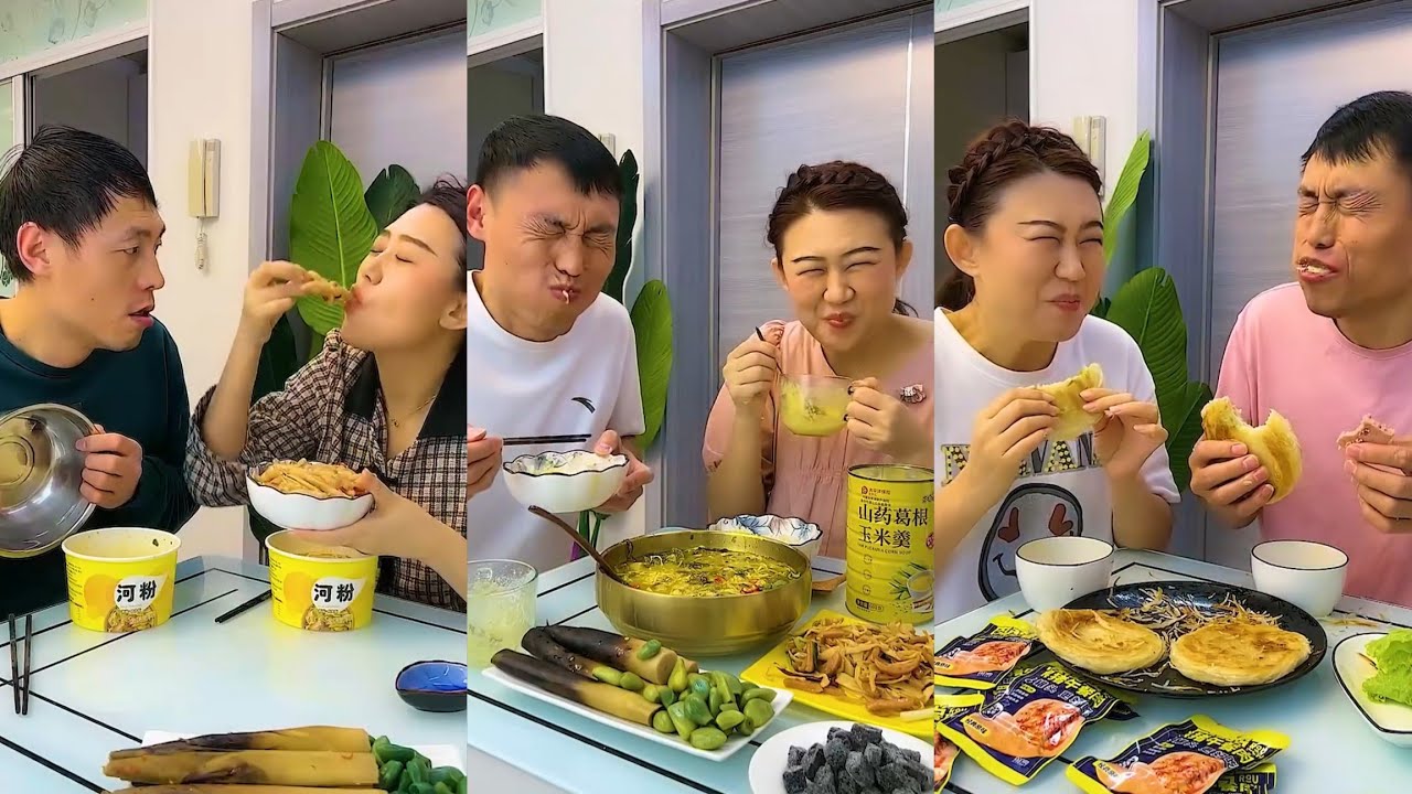 Trending 🔥 Funny Husband Wife Yummy Food Eating Challenge||Prank 😂🤫||Comedy 🤣🤣