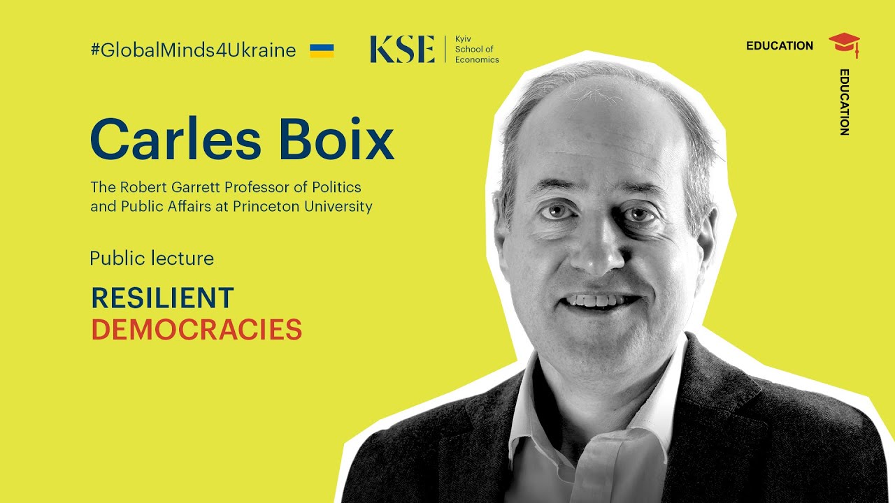 Resilient Democracies | Online lecture of Carles Boix