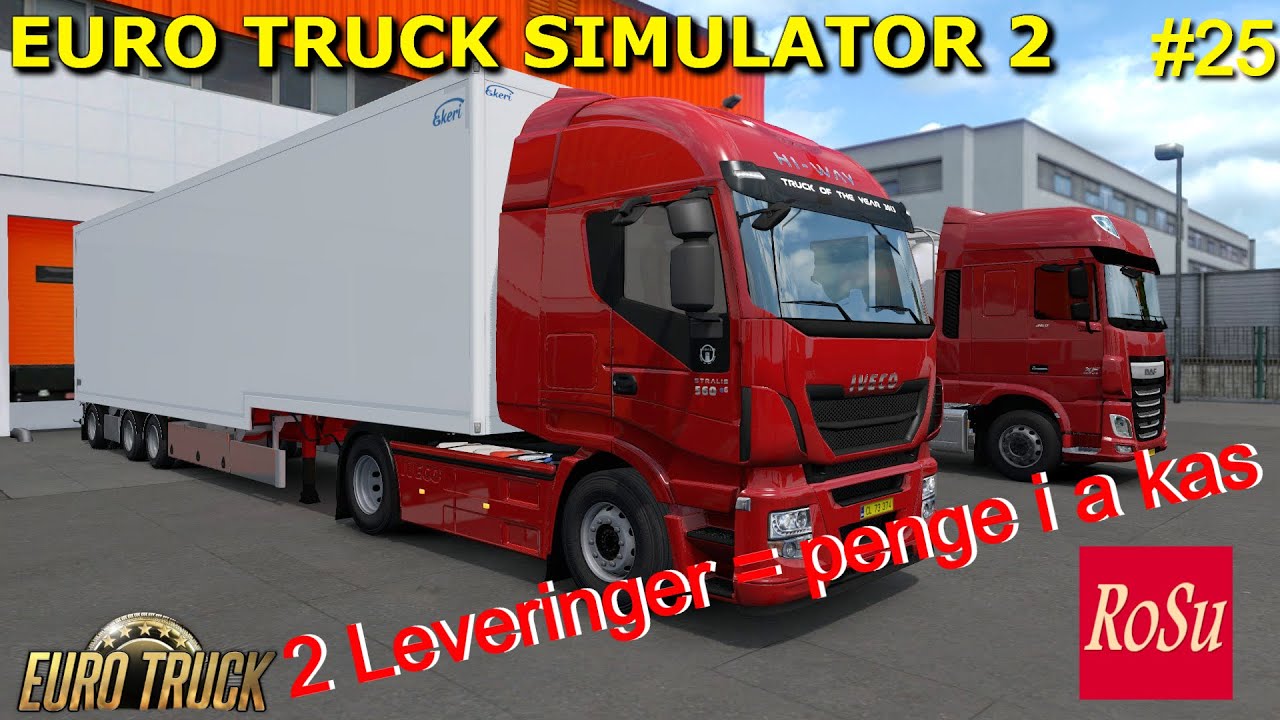 2 Leveringer = penge i a kas Euro Truck Simulator 2 let's play #25