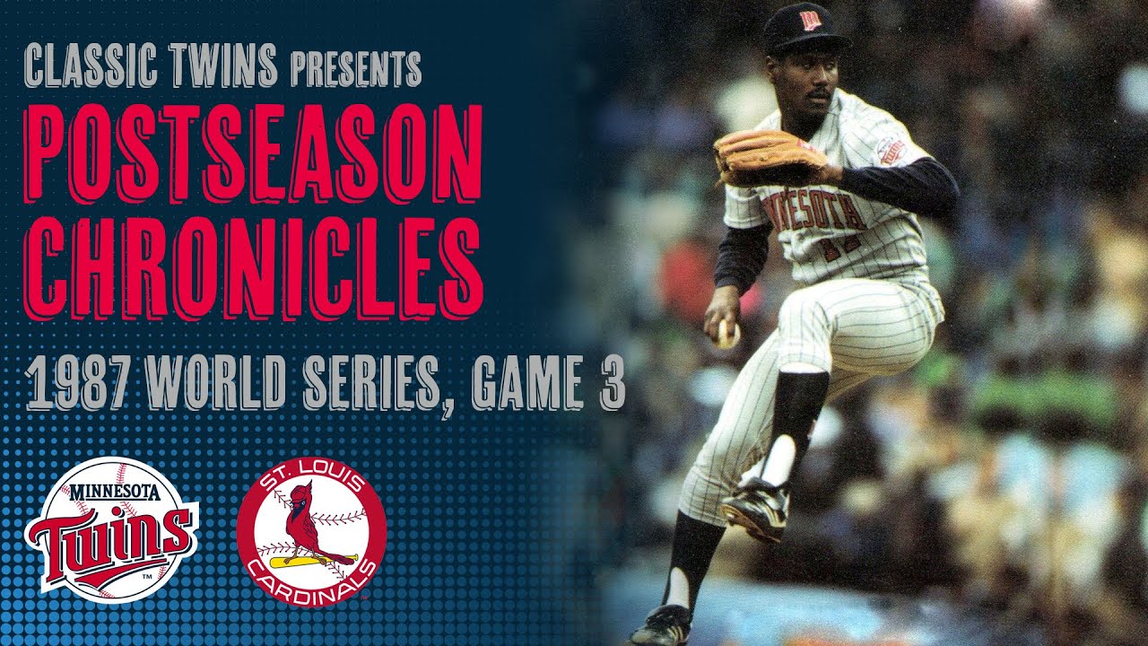 1987 WS, Game 3: Twins @ Cardinals