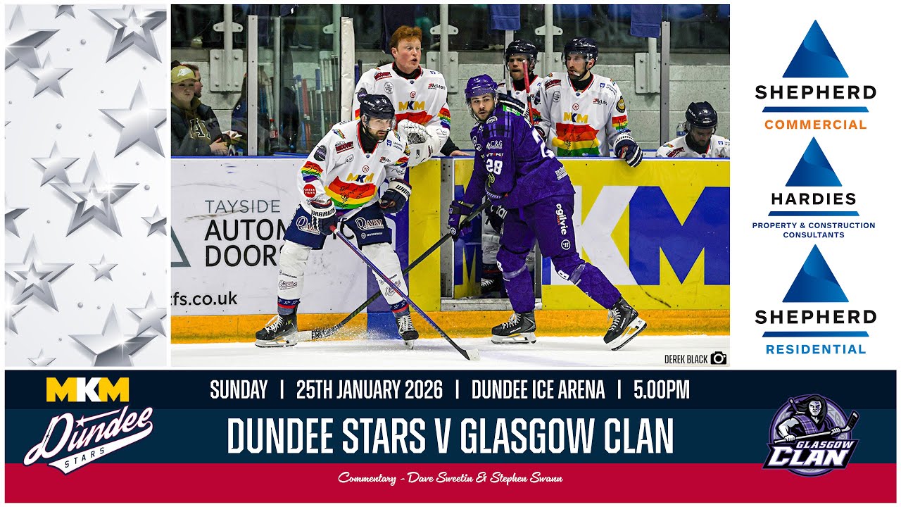 EXTENDED 4K HIGHLIGHTS | 25/01/2026 | Dundee Stars v Glasgow Clan