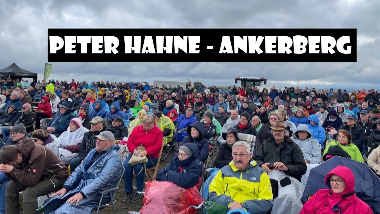Peter Hahne Veranstaltung, Ankerberg Oberlungwitz 3.10.24