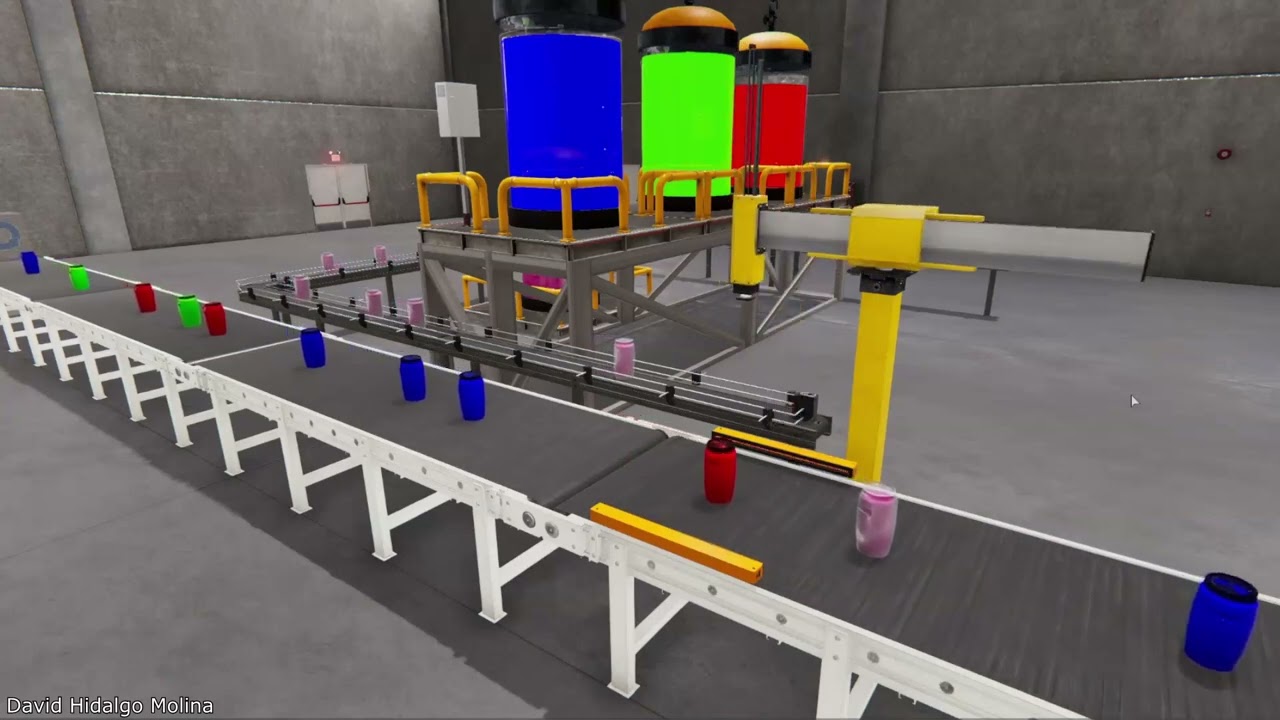 TFG de Automatización y Robótica Industrial realizado por  David Molina