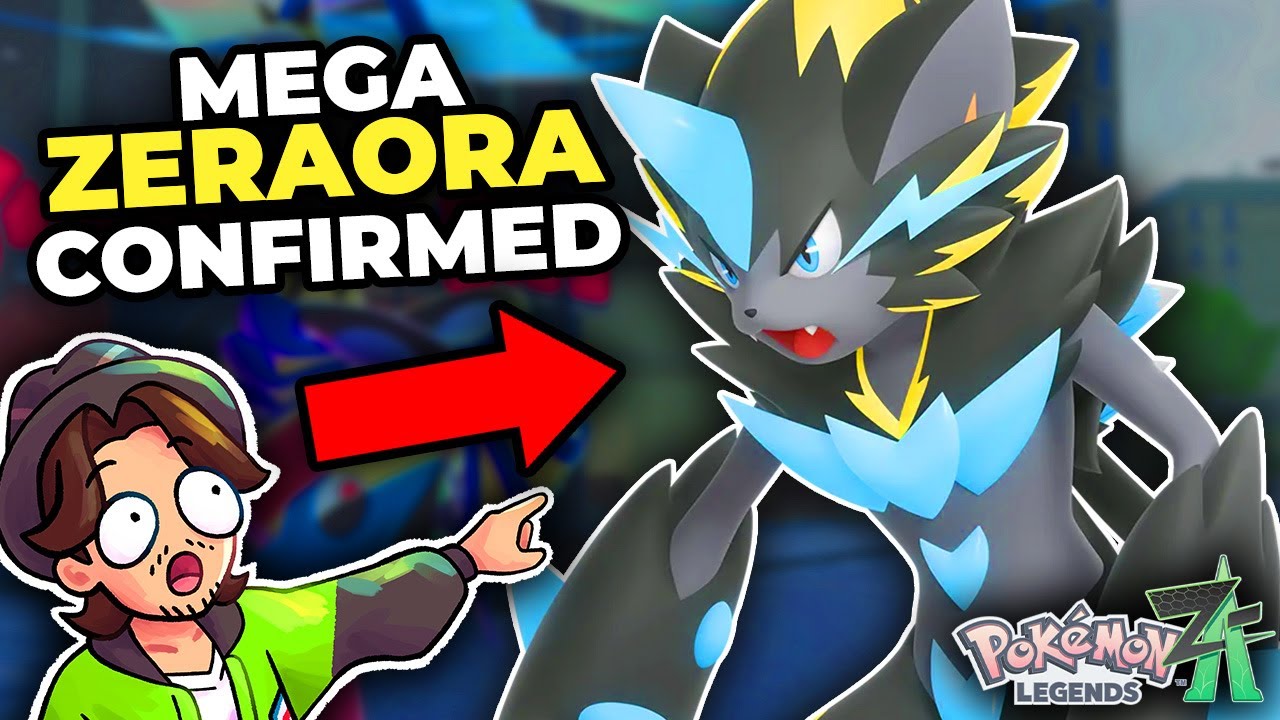 MEGA ZERAORA REVEALED?... | Pokemon Legends: Z-A DLC News