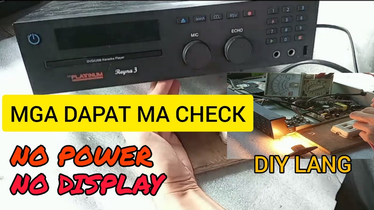 NO POWER PLATINUM REYNA 3 PAANO AYUSIN O I REPAIR