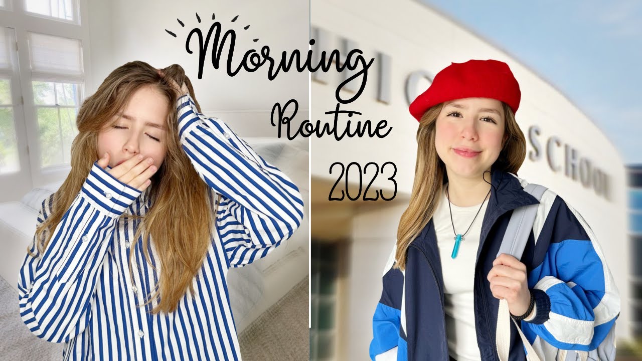 Nouveau Collège OMG / MA MORNING ROUTINE 2023 !