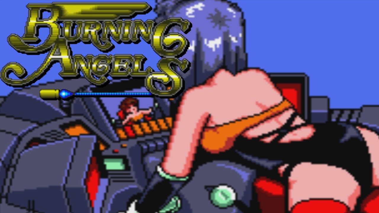 Burning Angels (TG16) Playthrough (No Commentary)