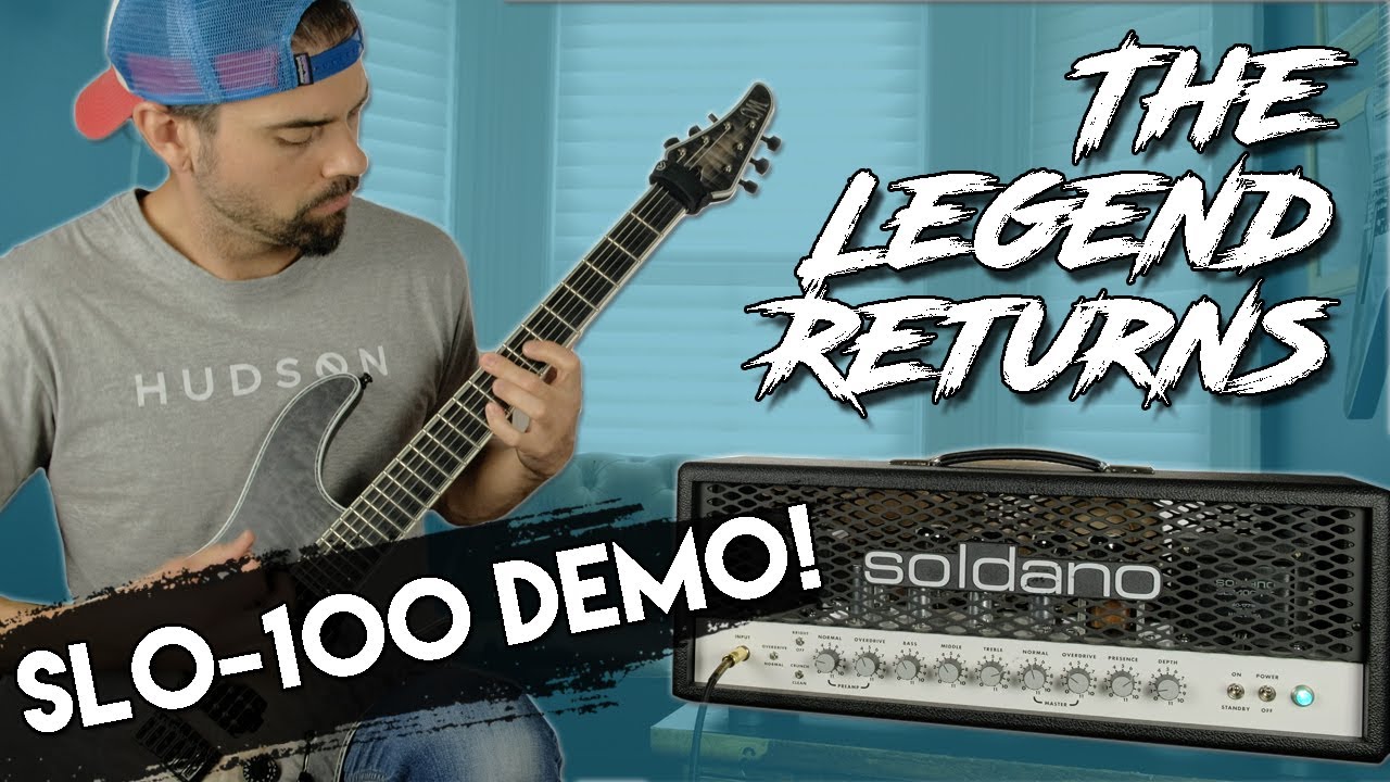 Best Amp Ever? Soldano SLO-100 Demo | Clean to Crunch to Overdrive | Legendary High Gain Monster!