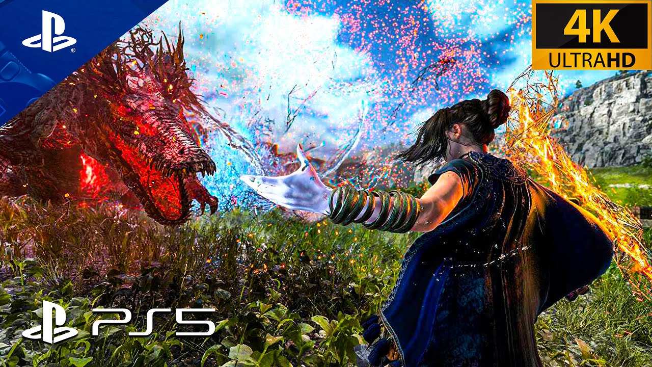 Эксклюзивный геймплей Forspoken EPIC (13 минут, движок Luminous, 4K 60FPS HDR)