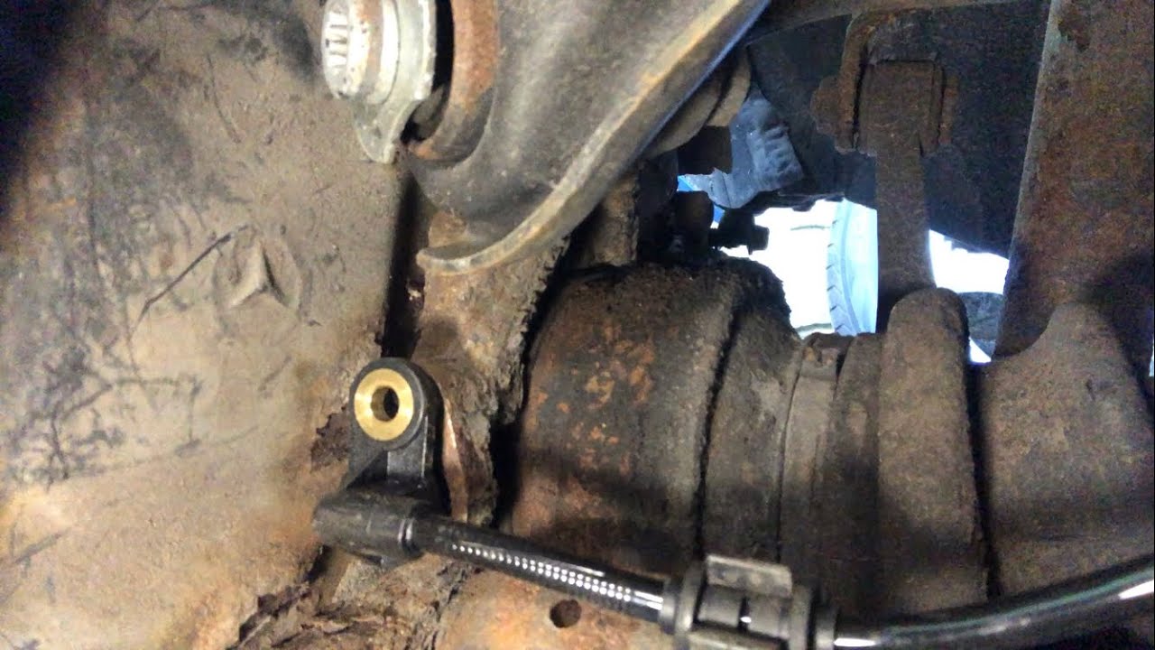 Mercedes ABS sensor - SLK R170 Restoration Video 30
