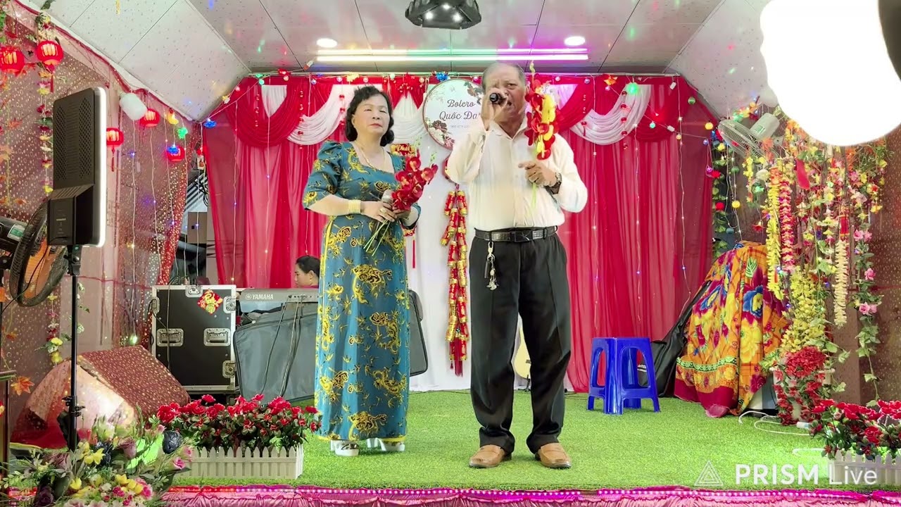 Ca Khúc:  đêm cuối cùng |Trình bày: anh và chị Làng    | Hát với nhau Bolero Quốc Đạt.