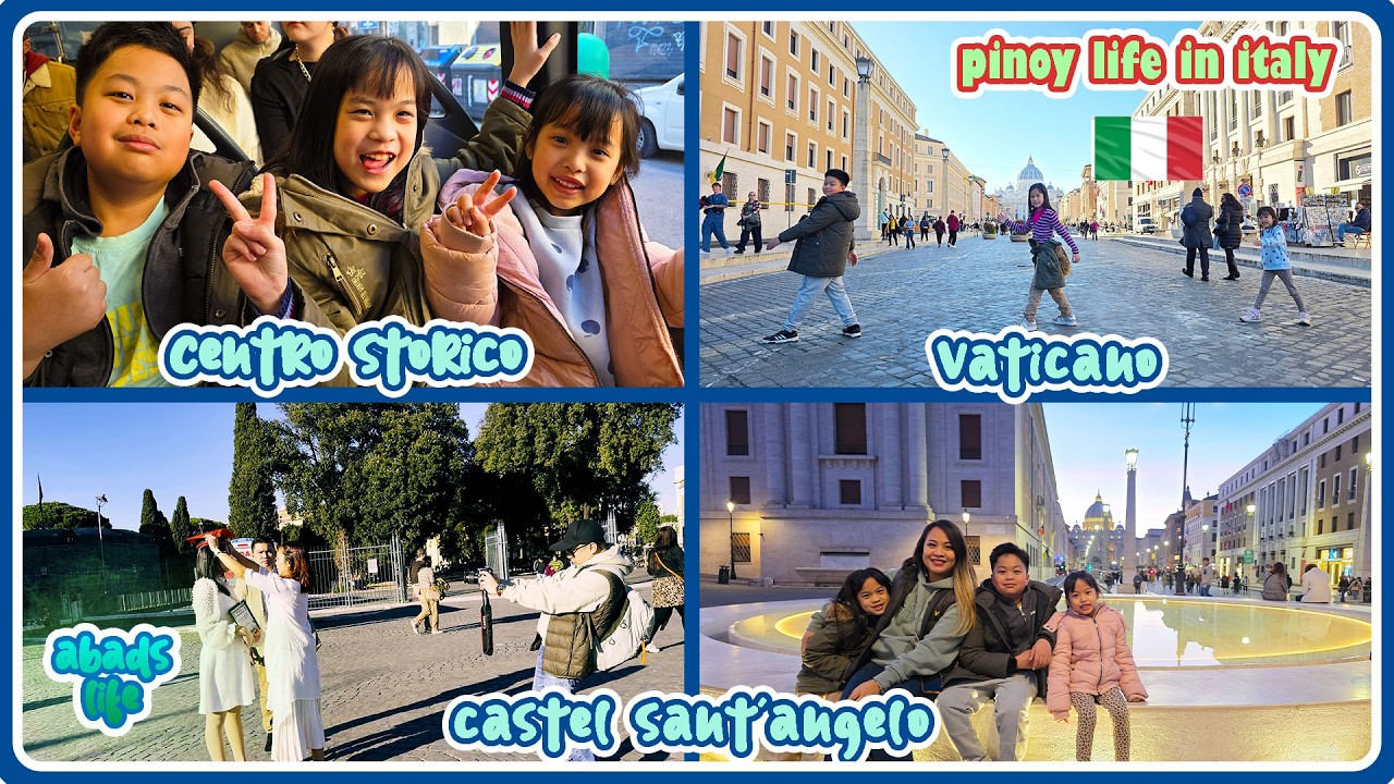 Mini tour sa Vatican at Castel Sant'Angelo + Shooting day | Pinoy Life in Italy