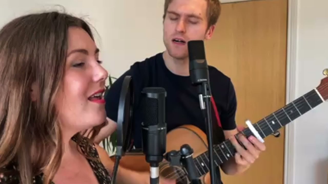 The Sound of Silence - Acoustic Cover by Sarah and Ben Duo