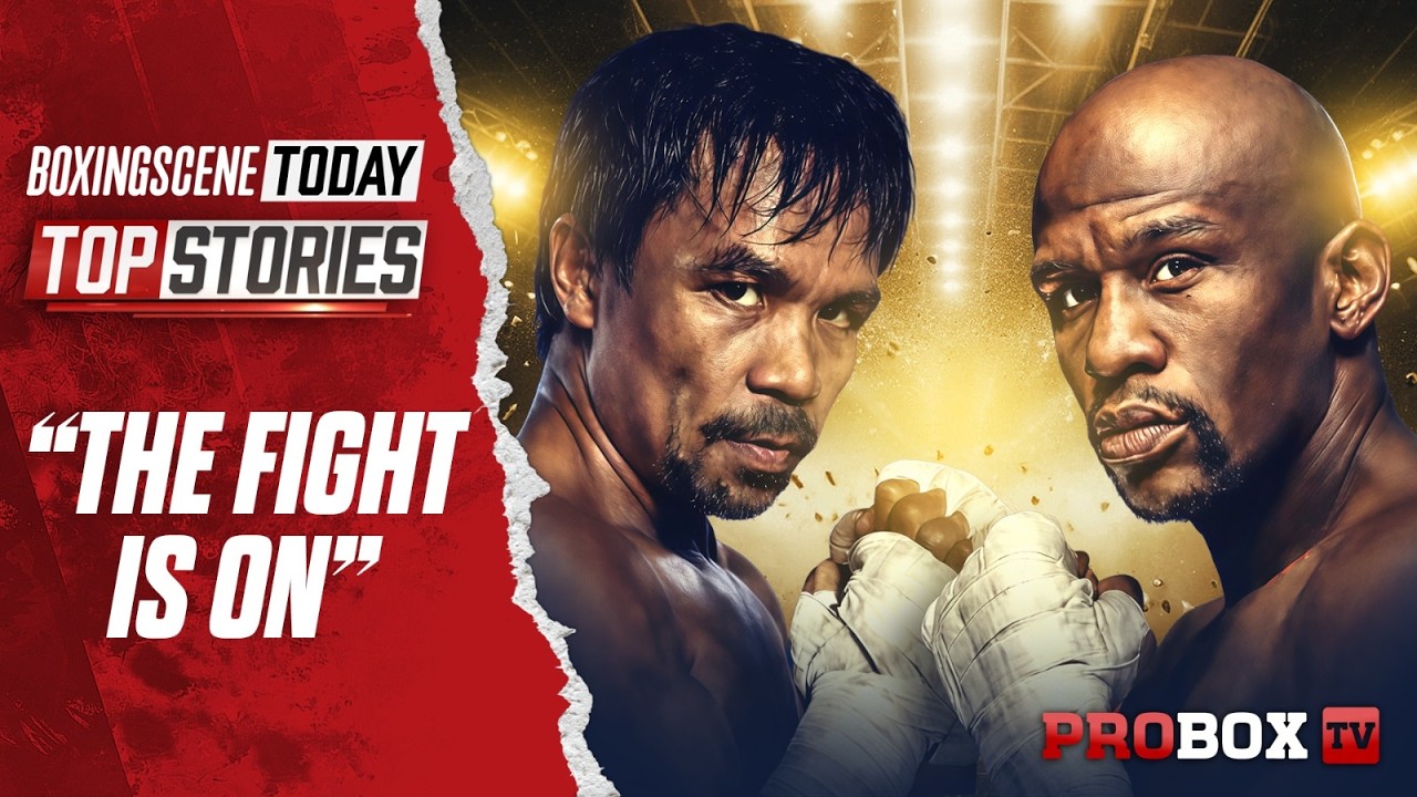 Пакьяо подтвердил BoxingScene: &laquo;БОЙ НАЧНЕТСЯ!&raquo; Реванш с Мэйвезером ВОЗВРАЩАЕТСЯ