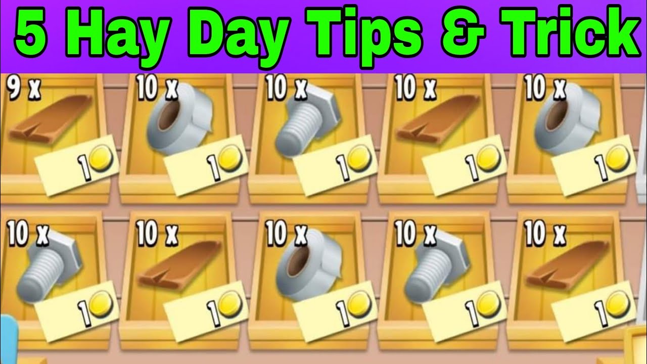 5 Hay Day Tips & Tricks you must know in 2024