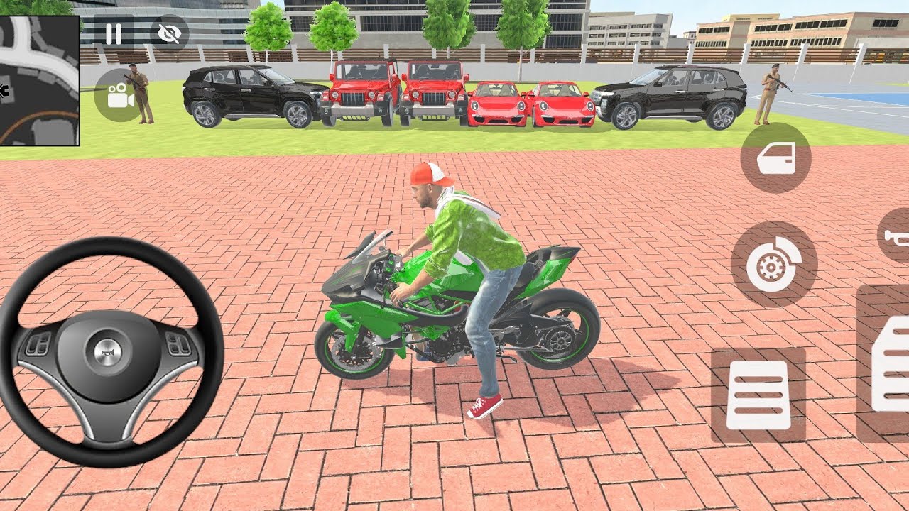 🎮 Franklin order by 2️⃣ Black cars 2️⃣ Thars 2️⃣ super cars in Indian 🇮🇳 bike Thief Auto Simulator 🎮