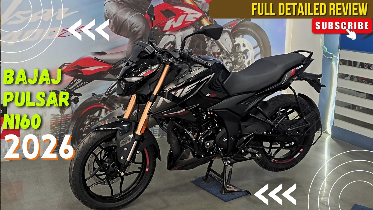 2026 Pulsar N160 Detailed Review - Feature Loaded & Stylish!