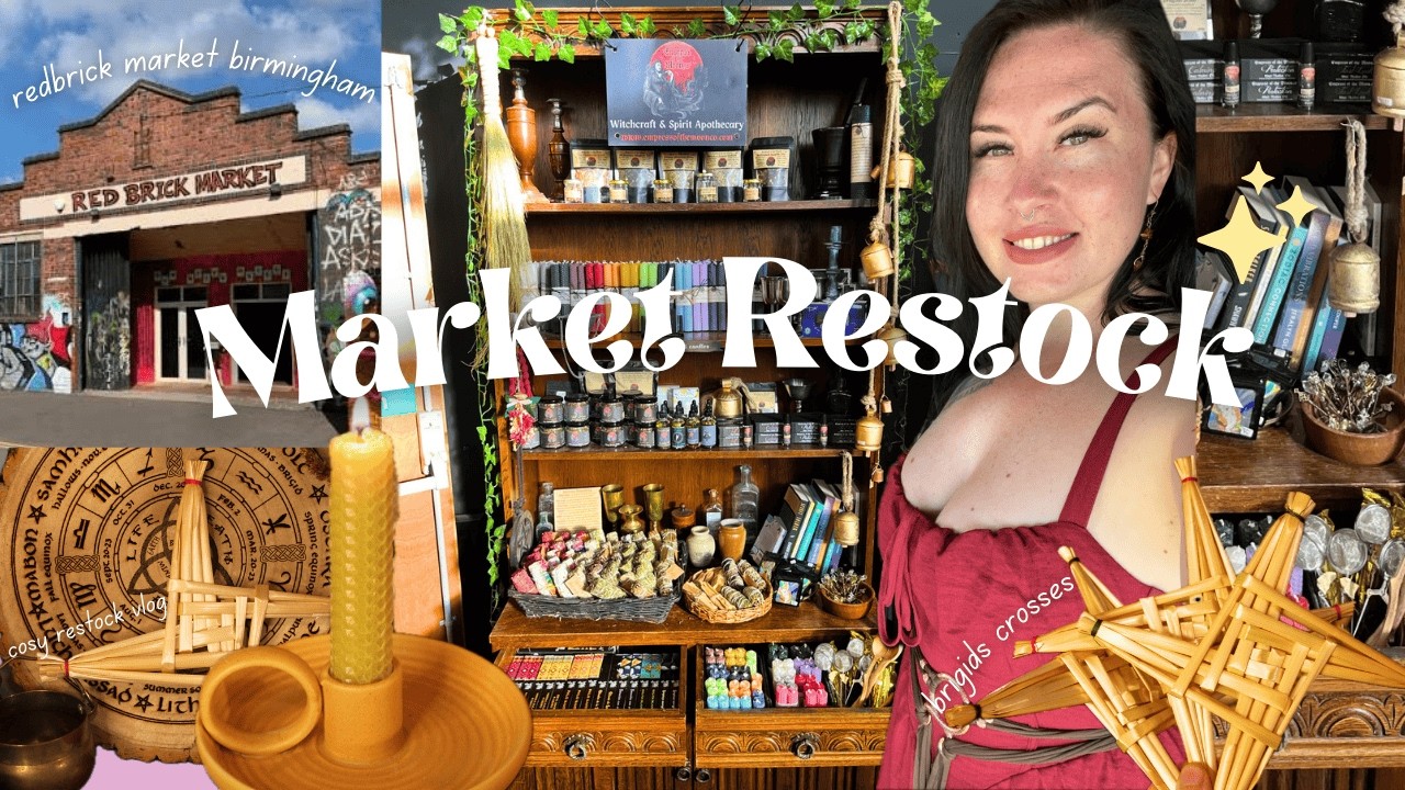 Restocking My Space at Redbrick Market ✿ A Quiet Market Morning